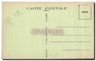 Metz — De Kade Saint-Louis — E. Weber, uitgever-Metz — Achterkant