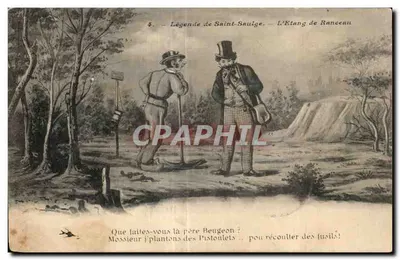 Lenda de Saint-Saulge — O Lago de Ranceau — Editor não visível