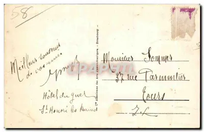St-Honoré-les-Bains - Przywracanie oddechu - Pawiak Kwiatów — LL — Rewers