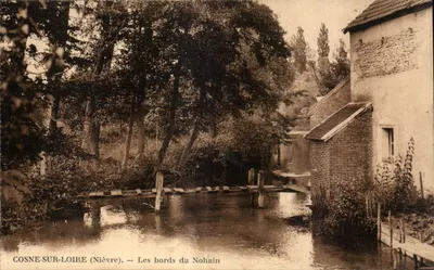 Cosne-sur-Loire (Nièvre) — As margens do Nohain — L. Lenormand, Orléans