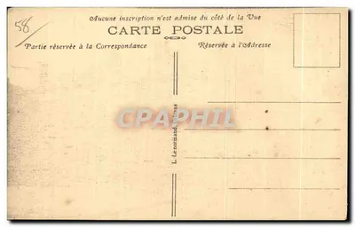 Cosne-sur-Loire (Nièvre) — O Ponte e os Cais, vista da Ilha — Verso