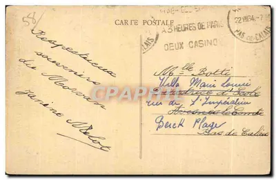 Wodospady Dragne, blisko Villapourçon — Le Mervan Pittoresque — Wydawnictwo Beauregard, nr 178 — Rewers