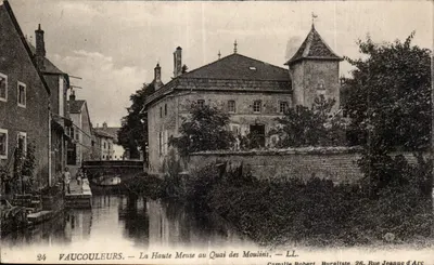 Vaucouleurs — A Alta Meuse no Quai des Moulins — Camille Robert, Buralista, 26 Rue Jeanne d'Arc