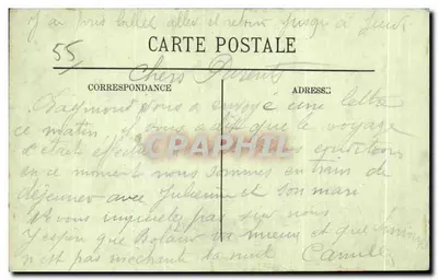 Bar-le-Duc — Portal zamku — Wydanie Magasins Réunis — nr 26 — Rewers