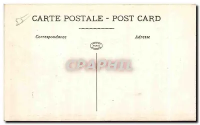 Verdun Antes — Vista Geral — editor La Ponsée, n° 2537 — Verso