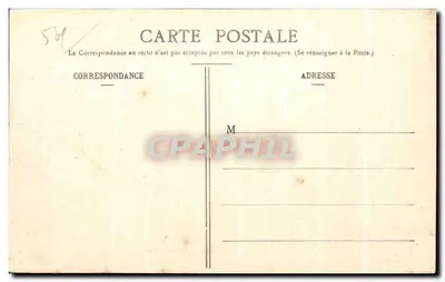 Lunéville - Le Château - Cour intérieure — Quantin, lib.-édit. — Verso