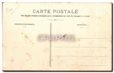 Lunéville - Les Bosquets - O Jato d'Água — Verso