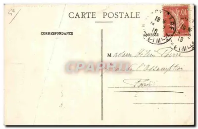 Nancy - Hemicírculo da Carrière - Palácio do Governo — Imp. Réunies de Nancy, n°34 — Verso