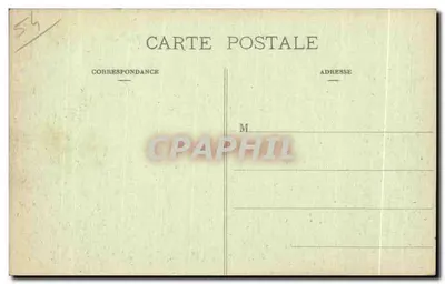 Destrucciones en Mandres-aux-Quatre-Tours — La Guerra en Lorena — Vendodille y Bruguel, Toul — n° B-1316 — Reverso