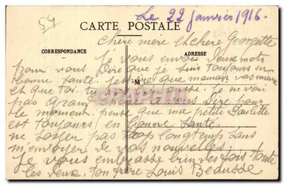 Nomeny - Rue de Vaudémont — Ruínas após a guerra — Imprimeries Réunies de Naney — Verso