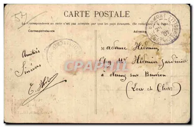 Blamont (Mét.-et-M.) — Widok ogólny — Watrinet-Debric, wyd. Blamont — Rewers