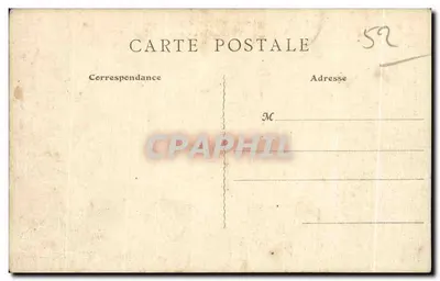 Langres — Chemin de Fer à crémaillère Passage à niveau — Librairie Mathieu — Verso