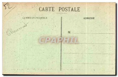 Ao redor de Chaumont — O Canal a COUDES — Tunel, comprimento 350 metros — Juillien e Morel, editores — Verso