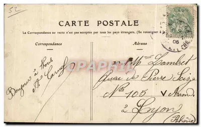 Chaumont — Uma margem do Marne — A. Pourltoy, editor — Verso