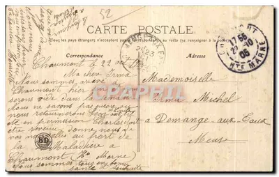 Chaumont — O Viaduto (Comp. 654 m. Alt. 53 m.) — Albert Maurice, Editora, Chaumont — Verso