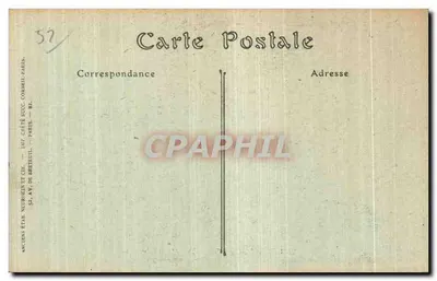 Chaumont (Haute-Marne) — O Hotel de Ville — Verso