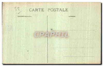 Chaumont - Castelo de Val-des-Ecoliers — editor não identificado, n° de série 52 — Verso