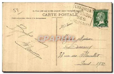 Chaumont — Stare Dworki — Wydawca Sévral — Rewers