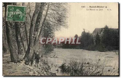 Saint-Dizier — La Marne au Jard — Librairie A. Gauthier, n° 1081