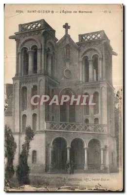 Saint-Dizier — A Igreja de Marnaval — O. J.