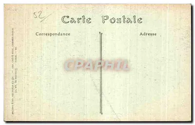 Chaumont (Haute-Marne) — Widok z placu Philippe-Lebon — wydawca JND J. HOC — Rewers