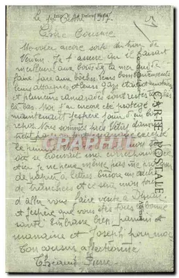 Vitry-le-François — Estátua de Royer-Collard — Imp. E. Delevy Paris — Verso