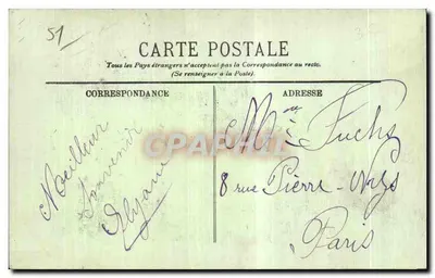 ÉPERNAY — Bulwar Mostów Nowych — LL. n°18 — Rewers