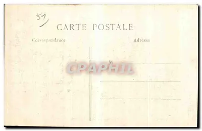 Châtillon-s.-Morin (Marne) — A rua principal do vilarejo — L. C. H. Paris, n° 316 — Verso