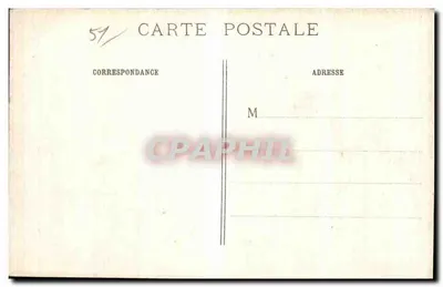 Kościół Hans — Płyta upamiętnieniowa Korpusu Armii Kolonialnej — W Champagne — Weryfikacja Paryż 575 — Rewers