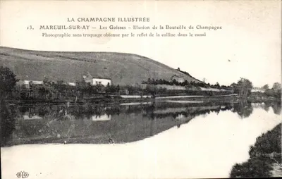 Mareuil-sur-Ay — Les Goisses — Ilusão da Garrafa de Champagne