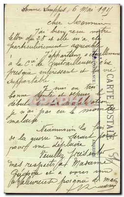 Chalons-sur-Marne — La Chiesa protestante — LL. — n° 135 — Verso