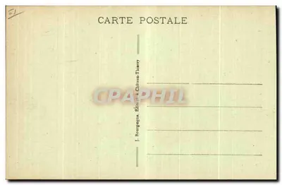 ÉPERNAY (Marne) - Teatr i Plac Thiers — Wyd. J. B. — Rewers