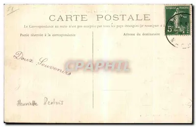 Epernay — Ogród — Publiczny Ogród — Zbiór Nowych Galerii — Rewers