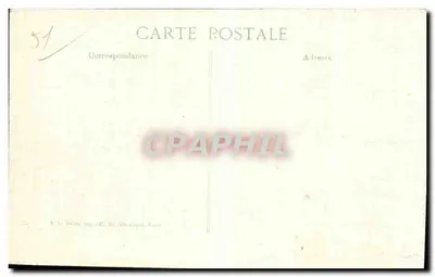 L'Epine, blisko Chalons-sur-Marne — zniszczenia w 1914 — Wydawca BPD, 12 seria — Rewers