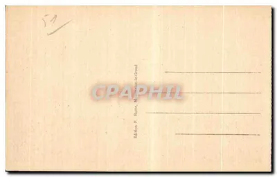 Campo de Mourmelon — Após o exercício — Edição P. Mutte, Mourmelon-le-Grand — Verso