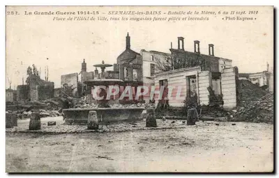 Sermizé-les-Bains — Batalha da Marne, 6 ao 11 set. 1914 — Phot-Express