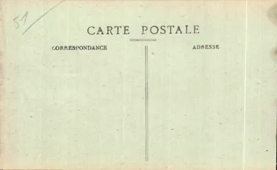 Carta postal — formato padrão — editor desconhecido, número de série 51