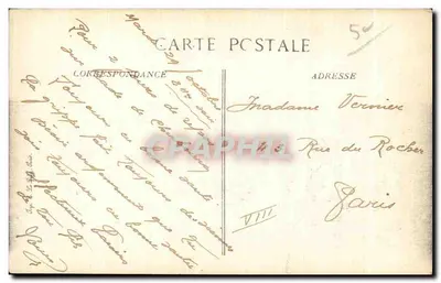 Cherbourg — Le Phare et la Grande Digue — Éditeur : CherbouRG — Verso