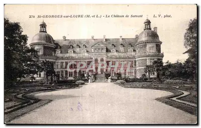St-Georges-sur-Loire — O Castelo de Serrant — L. V. fot.