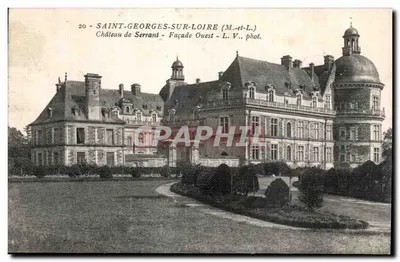 Saint-Georges-sur-Loire — Castelo de Serrant — Fachada Oeste — L. V., fot.