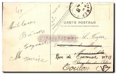 Angers — Hotel de Ville — V. P. Paris, nr 172 — Rewers