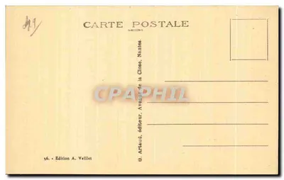 Tombeau de Jacques Cathelineau à Saint-Florent-le-Vieil — Éditeur A. Velllet, n°56 — Verso