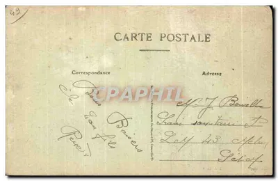 Angers — Dzielnica Hiszpańska — A. B. — Rewers