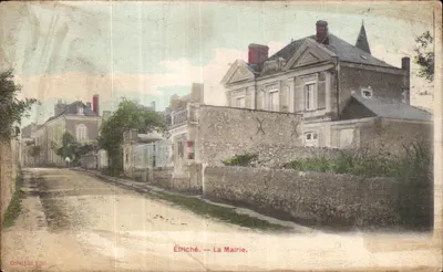Étriché — La Mairie — Éditeur : Collection Vital
