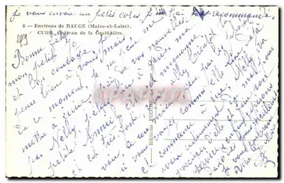 ग्राफिनियर के किले — बौज़े के आसपास (मेन-एत-लूअर) — पिकार्ड एडिशन, ले मैंस — पीछे