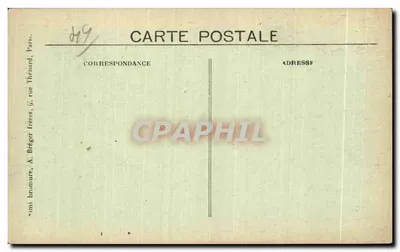Beaufort-en-Vallée — Nef de l'Église — A. Bréger frères, Paris — Verso