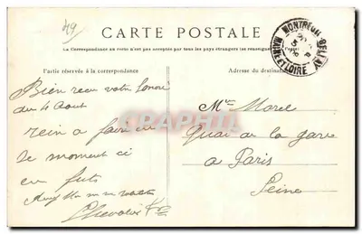 Vineyard of Domaine de Mortefond-Distré (M. et-L.) — Chevalier Frères, Proprietors — L. Hérault, Photo-Publisher, Saumur — Back