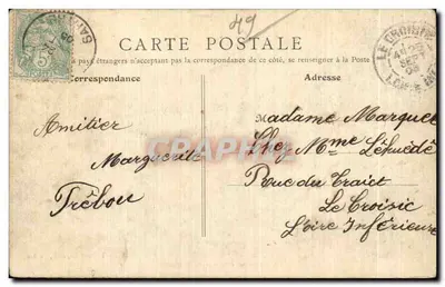 Angers — Kaszarma 6. Genie — F. Ducivier, wyd., Angers — Rewers