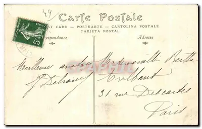 Gennnes (Maine-et-Loire) — Katedra św. Eusieba — wydawca nieznany, nr 270 — Rewers