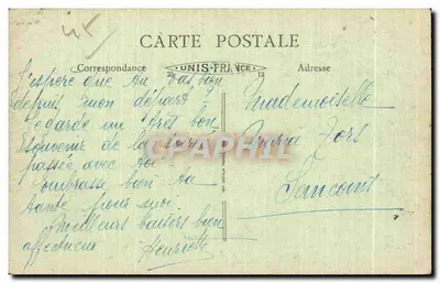Malesherbes — Wyspa Rosambô — Ch. B. — 229 bis — Rewers